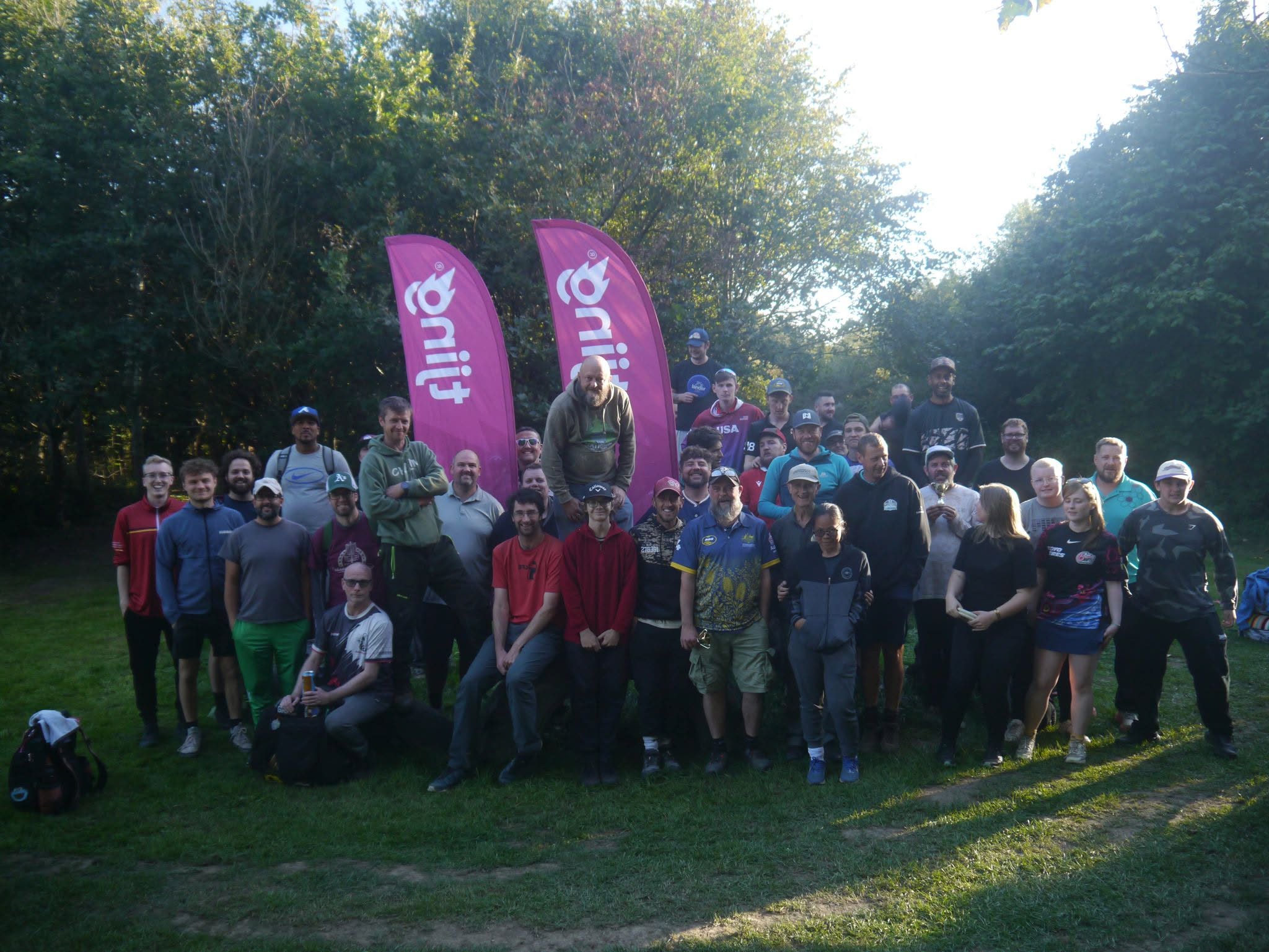 Group photo of players at the EDGA tour
